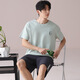 Septwolves Summer Pajamas Pajamas Shorts Shorts Shorts Hombres Comfort Confort Corriente al aire libre
