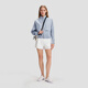 Descente Womensstudio Serie Stand Collar Textur gewebte Top Jacke Frauen Stil WT-White L.