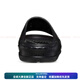 Crocs круглая голова мягкая подошва, воздухопроницаемые шлепанцы для мужчин и женщин, черные 36-37