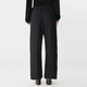 Jnby [même modèle dans le centre commercial] 25 Summer Nouveau pantalon occasionnel lâche 5p4e13540 001 / Ce noir M