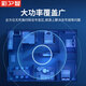 Caixizhi Mobile phone signal amplifier three network three frequency mobile phone signal enhancer receiver mobile China Unicom Telecom Internet access 2345G communication enhancement device YK-25P one drag one
