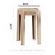 
Full-pin House Stool Household Plastic Stool Cooked Glue Stool Round Stool Thickened Stool Stool Standable Windmill Stool Dining Stool High Stool