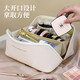 Cosmetic bag portable toiletry storage bag large capacity waterproof travel toiletry bag toiletry bag travel storage bag white