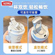 
THERMOS Cute Ghost Thermos Cup High-Precision Student Stainless Steel Portable New Double Drinking Coffee Men and Women Straw Water Cup BXAB13795 Ghost Powder + with Lanyard Ceramic Inner Bottom