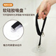Pet bath holder, pet grooming table sling, suction cup lanyard, wire rope, cat bath goodies fixing rope, black - 2 pcs