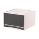 Ropa tipo caja caja de acabado transparente de plástico Caja de almacenamiento Artifacto de capas C3523 Profundidad 45* Ancho 35* Altura 23cm
