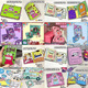 Yingtang 48 Luxury Ensembles complets de jouets Ins Sanrio Girls Diy Toys fait à la main 48 ensembles de livres calmes [pas de matériel]