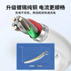 Typec fast charging data cable is suitable for Huawei 66W super fast charging without damaging the machine 100W car extension cable thickened 2 meters fast charging cable 6A