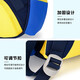 [Hailan Home Manufacturer] Kindergarten school bags for men, women, children, babies, primary school students backpacks for wear-resistant and waterproof peacock blue [fluorescent warning strip + waterproof material]