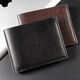 
Multifunctional short men's wallet fashionable hot-selling card bag men's wallet black