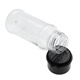 Meikejie seasoning jar plastic sprinkling bottle salt shaker seasoning bottle set pepper grinder salt MSG bottle seasoning bottle 100ml 3 pack hard version