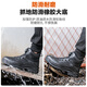 劳保鞋男夏季防砸防刺穿安全鞋防滑耐磨防臭透气钢包头高帮工作鞋 9195款黑色 40