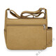 MieLanat wear-resistant construction site tool bag large labor protection bag shoulder messenger bag large capacity travel bag extra large canvas khaki