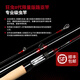 Ewe Meixia 24 Madman Crazy Rod Second Generation Limited Edition Lure Rod Worm Rod Super Fast Fast Fish Fish Rod Black Pit Rod Perch Perch Rod 2,03M B682MHXF-GUN Handle