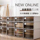 Sanqihu Wardrobe Storage Box Drawer Clothing Storage Box Household Clothing Storage Box Plastic Transparent Underwear Storage Box C3523 Deep 45 Width 35 Height 23CM One-pack brown quality/