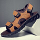 
MAGIOPY high-end brand men's shoes casual sandals men's summer new middle-aged fashion versatile open-toe beach shoes men's black 41