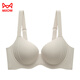 
Cat man traceless underwear women's soft support small breasts gathering to show large breasts and prevent sagging sexy bra 2025 new bra Pink 75D 34E
