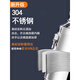 
Youguan stainless steel wine barrel 304 stainless steel oil barrel with faucet with lid thickened water barrel wine barrel edible peanut oil density 3 diameter 17 height 24cm with faucet can be installed 3524L