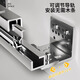 HIGOLD (HIGOLD) pull-out basket kitchen cabinet drawer type bowl rack double-layer kitchen cabinet placement rack aluminum alloy bowl dish bowl basket full draw 720 cabinet_[Inner width required 675-695mm double-layer x drawer type