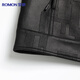 Lomond leather jacket men's spring and autumn business casual lapel pussy motorcycle leather jacket American retro dad work jacket