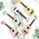 
OTHER Rongde Hall ukulele 23 inch beginners students girls boys small guitar children ukulele 21 inch smoked purple