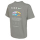 
Nike (NIKE) short-sleeved T-shirt for men 2025 summer new sportswear trendy printed round neck half-sleeved shirt casual top pure cotton hf6172-053 gray 100 S /165/recommended-120Jin[Jin equals 0.5 kg]