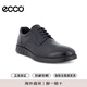 ECCO business leather shoes for men, Derby shoes, lightweight mixed 520304 black, 41 as a gift for boyfriend