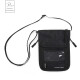Enbaole RFID Passport antirrobo y bolsa de almacenamiento de identificación para viajar con una bolsa de teléfono móvil Crossbody Bolsa de bolsillo de bolsillo Negro se puede inclinar