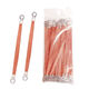 Ground wire soft copper wire with connector bridge copper braided jumper copper clad aluminum connection wire a pack of 100 6 square - 20 cm - hole 8 100