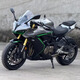 
Second-hand new Qianjiang QJ racing 600 four-cylinder water-cooled heavy motorcycle large-row sports car party racing spring breeze 675SR motorcycle black