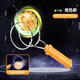 
Hand-cranked inertial rotation magic flying gyro creative colorful luminous magnetic track children's educational pressure reduction toys 2 random