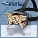 Night fishing headlamp, strong beam headlamp, high brightness, long-range charging, outdoor long-life fishing miner's lamp, Q1 five-lamp model, 400 battery capacity