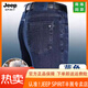 JEEP SPIRIT吉普夏季薄款牛仔裤男2025新款爸爸裤子宽松直筒男裤 6622蓝色( 薄 款-高端精品) 29 【2尺2腰围】