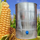 Enshousu Grain Storage Warehouse Household Barn Grain Storage Grain Rice Rice Rice Storage Iron Grain Storage Barn Wheat Circle Diameter 133 Four-layer Wheat 3890Jin[Jin equals 0.5 kg] Rice 2760