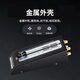 阿音音量控制器无源前级专业音频调音台精准音量调节RCA无损耗输出音箱功放MC200 黑色 官方标配