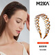M2KA high-end headband for women who washes her face, does not tie her head, non-slip hairpin, sports hairband, short hair hair accessories, hairpin, crown headband