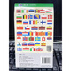 2024 Edition of Europe Map World Country Map Country и английский сравнение о 594*841 мм водонепроницаемой покрытия одноволочно Европейская туристическая и транспортная карта Европейские страны Карта распределения Нидерландов Бельгия Люксембург