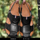 Rowilcs Brand Sandalias retro de verano Nuevas sandalias de cuero de cuero para hombres Sandalias de doble uso de hombres versátiles versátiles de playa casual de playa-marrón amarillo [9701 sandalias] 38