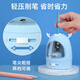 Astronomía (diez ganas) Creative Children's Gift Electric Machine Cutting Cutting Stationery Set de caja de regalo Desktop Vacuumerador borrador de bolígrafo 8087 Versión en inglés rosa