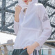 阿迪达斯 （adidas）女装 新款运动时尚经典休闲连帽透气夹克薄款梭织外套皮肤衣 FT2862-薄款 S 160/84A 建议90-105斤