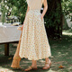 
Olrain Ouruier Point Flower Blossom Skirt Colorful Skirt Rubber Tightening Skirt Women's Summer 2025 New Skirt Polka Dot M 160/68A/M