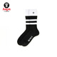 Aape flagship store accessories ape embroidery contrasting stripes casual trendy mid-calf socks 5321XXO BKX/black L