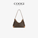 
COOGI Bag Women's 2025 Brand Light Luxury Ladies Bag Birthday Chinese Valentine's Day Gift for Girlfriend and Wife Coffee Color