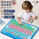 Первый класс Pinyin Learning Artifact Машина китайская орфографическая карта с начальным гласным финальным гласным настенным диаграммой Алфавит Дети [Большой размер 3 в 1 эффективное обучение] Pinyin + English +