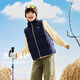 Pathfinder (TOREAD) flagship children's vest men's and women's medium and large children's clothing autumn and winter ultra-light cotton vest vest jacket adventure blue 170