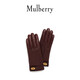 MULBERRY gifts / Darley gloves burgundy