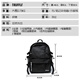 TRUFFLE workwear large capacity backpack for men, junior high school and high school school bag for women light travel computer travel backpack TFWD-classic black
