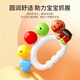 Xin'an Dai Hand-Rock Superman Neugeborenes Baby Spielzeug 0 bis 6 Monate alt 3 Rassel Baby Grabs Sand Hammer Dose Brot beißen [Getreidetraining] Sand Hammer*1