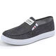 Popular canvas shoes men's shoes casual old Beijing cloth shoes men's shoes non-slip wear-resistant low-top shoes one-legged work shoes gray 40