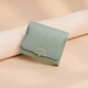 
viney cowhide women's wallet large capacity short clutch student multi-card coin wallet fashionable light luxury wallet money clip